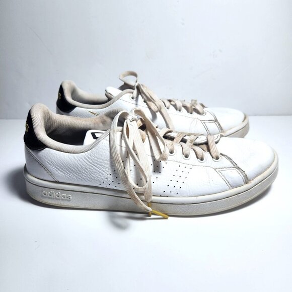 Adidas Advantage Pokemon Sneakers White Leather Trainers FW6670 Mens Size 9.5 - Picture 4 of 16